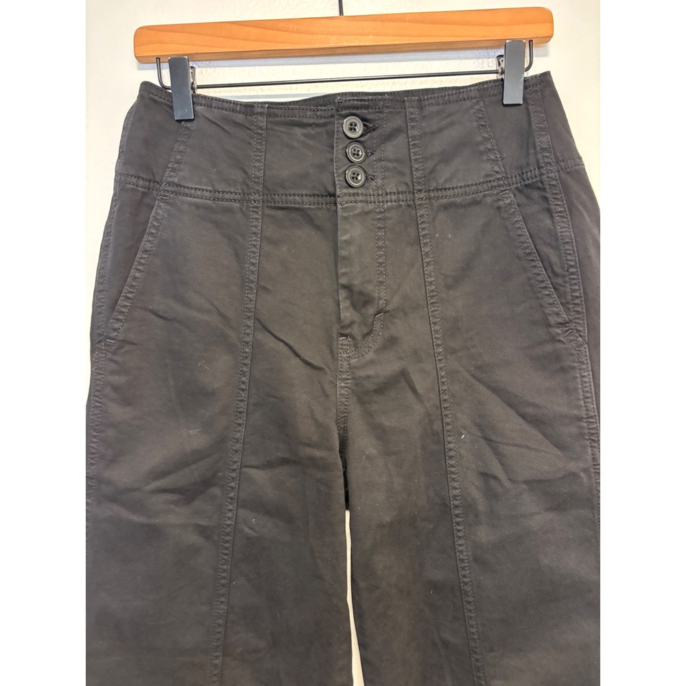 Pilcro and the Letterpress The Seamed Flare Pants High Rise Wide Leg Pants Sz 26 - Picture 5 of 8